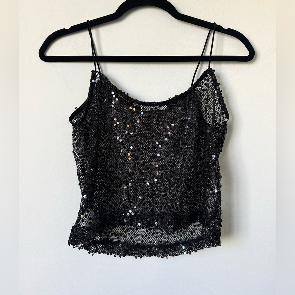 Peppermayo Afterhours Sequin Cami Top & Skirt in Midnight Stars - Size M/L - Picture 4 of 14
